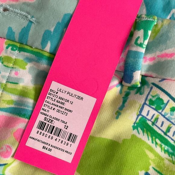 Lilly Pulitzer Women's Honda Classic Shorts - size 12 - Picture 2 of 5